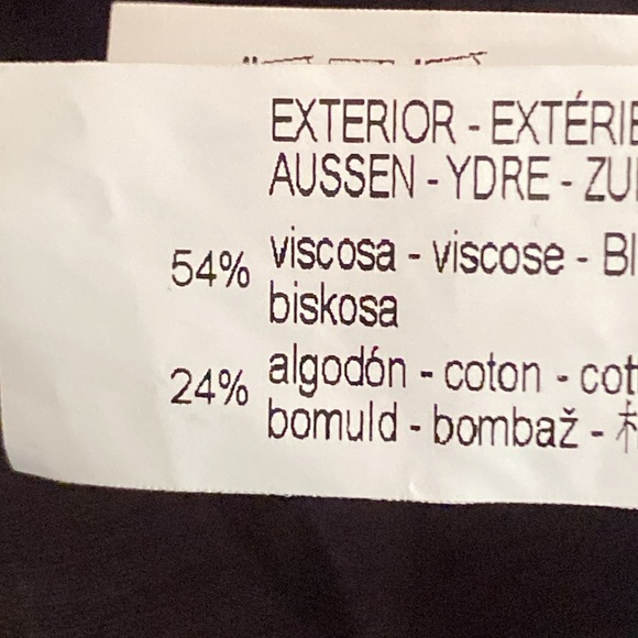 NWT. Zara Black Linen Blend Mini Dress with Balloon Puff Sleeves. Size M. - Picture 6 of 8